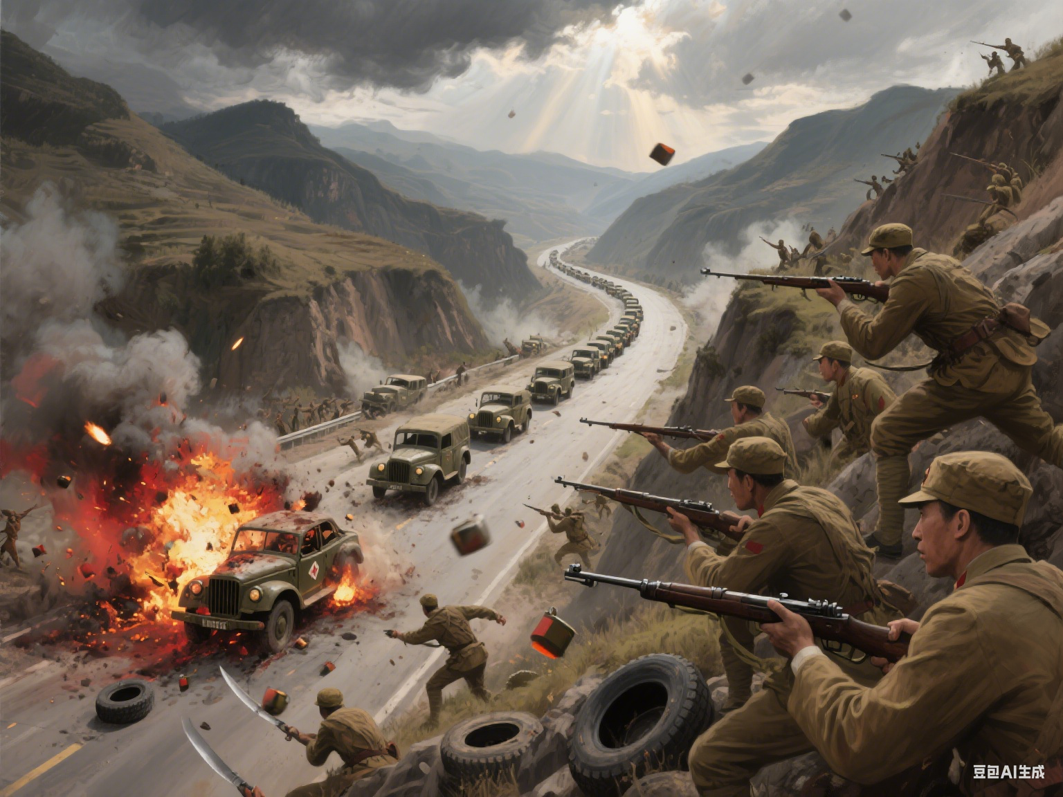 惊心动魄的对抗，双方硝烟弥漫的简单介绍